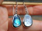 Vanoli 925 zilveren dubbel oorbellen abalone parelmoer, Daiva1973@hotmail.com, Hangers, Vanoli, Overige kleuren
