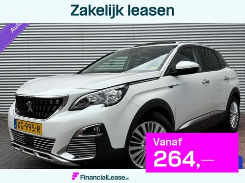 Peugeot 3008 1.2 Automaat Panodak Carplay Led Cruise NL Auto, Auto's, Peugeot, Bedrijf, Lease, Financial lease, ABS, Airbags, Airconditioning