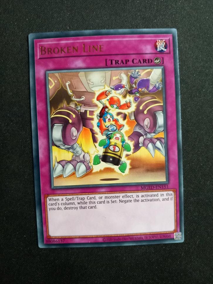Maximum Gold: El Dorado Broken Line 151 NM, Hobby en Vrije tijd, Verzamelkaartspellen | Yu-gi-Oh!, Zo goed als nieuw, Losse kaart