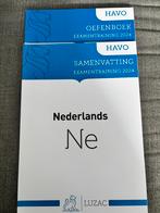 Luzac Examentraining Nederlands HAVO, Boeken, Ophalen of Verzenden, Zo goed als nieuw, HAVO, Nederlands
