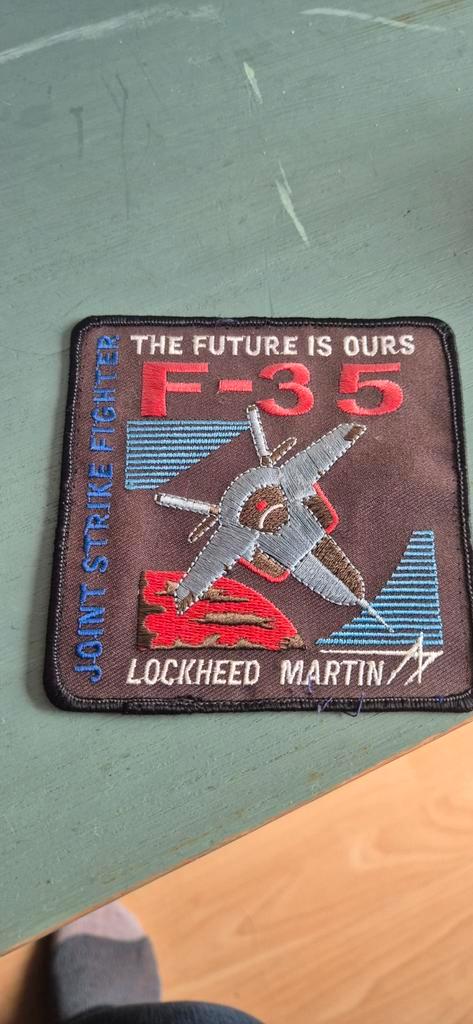 F-35 Patch - Lockheed Martin, Verzamelen, Militaria | Algemeen, Luchtmacht, Embleem of Badge, Amerika, Ophalen of Verzenden