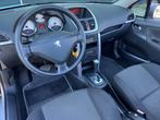 Peugeot 207 CC 1.6 VTi|Automaat|Airco|Nap|Cruise|, Auto's, 65 €/maand, Stof, Gebruikt, Zwart