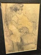 Isaac Israëls  Uniek werk  Tekening op papier, Ophalen