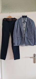 Feestkleding voor jongen(colbert, blouse+strik, broek+riem), Jongen, Ophalen of Verzenden, Zo goed als nieuw