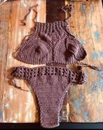 Nieuw Bali bikini crochet gehaakt choco bruin, Verzenden, Nieuw, Bruin, Bikini