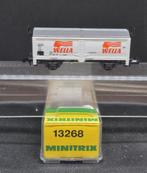 Minitrix 13268 - schuifdakwagen 'Wella' (15180), Gelijkstroom, Trix, Wagon, Ophalen of Verzenden
