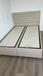 Boxspring 140x200, Ophalen, Tweepersoons, 140 cm, Zo goed als nieuw