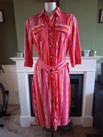 K-Design K Design rood roze jurk met riem L gratis verz, K-design, Verzenden, Paars, Maat 42/44 (L)