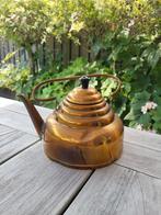 Antieke messing theepot, Antiek en Kunst, Curiosa en Brocante, Ophalen of Verzenden