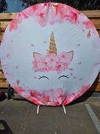 Te huur: Unicorn backdrop 200 cm, Ophalen, Zo goed als nieuw, Verjaardag