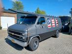 Chevy Van g20 lowtop camper belastingvrij, Auto's, Chevrolet, 7 stoelen, Wit, Particulier, 2330 kg