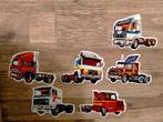 MAN DAF Volvo Scania Vrachtwagen vrachtauto truck stickers, Ophalen of Verzenden, Zo goed als nieuw