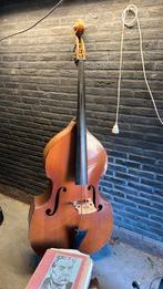Oude contrabas, Muziek en Instrumenten, Strijkinstrumenten | Contrabassen, Ophalen, Gebruikt