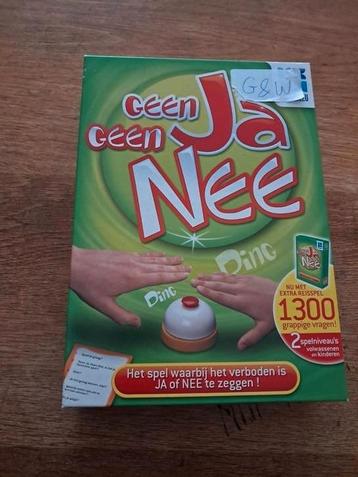 Geen Ja Geen Nee - Leuk gezelschapsspel! beschikbaar voor biedingen