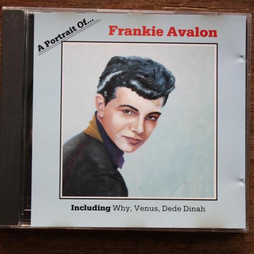  CD..Frankie Avalon  --  A portrait of..., Cd's en Dvd's, Cd's | Pop, 1980 tot 2000, Ophalen of Verzenden