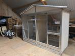 Vogelkooi, Dieren en Toebehoren, Vogels | Hokken en Kooien, Ophalen, Gebruikt, Aluminium, Vogelkooi