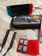 Nintendo Switch met 5 Games & Accessoires, Avontuur en Actie, Online, 1 speler, Ophalen of Verzenden