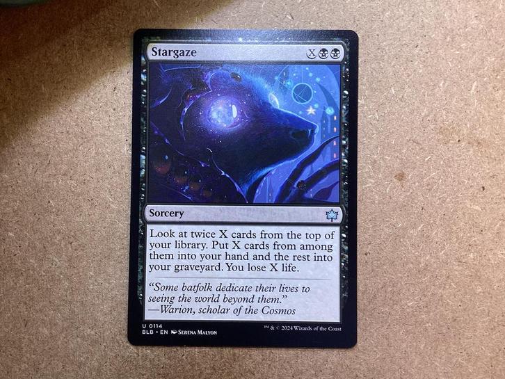 1x Stargaze [0114] (Near Mint), Hobby en Vrije tijd, Verzamelkaartspellen | Magic the Gathering, Zo goed als nieuw, Losse kaart