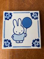 Royal Delft - geboortetegel Nijntje ballon, Kinderen en Baby's, Kraamcadeaus en Geboorteborden, Ophalen of Verzenden, Zo goed als nieuw