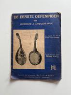 De Eerste Oefeningen voor Mandoline-Banjo, Ophalen of Verzenden, Gebruikt, Boek, Taal en Studie