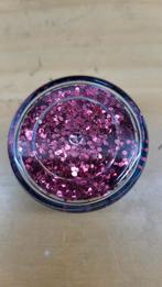 Glitters roze schmink carnaval vastelaovend, Ophalen of Verzenden, Nieuw, Schmink, Carnaval