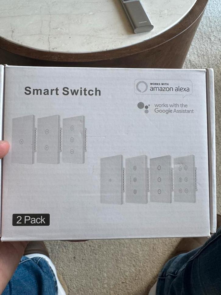 Smart switch 2pack, Hobby en Vrije tijd, Elektronica-componenten, Nieuw, Ophalen of Verzenden
