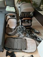 Kinderwagen Mutsy Nio donkergroen compleet met accesoires, Ophalen, Gebruikt, Mutsy, Verstelbare duwstang