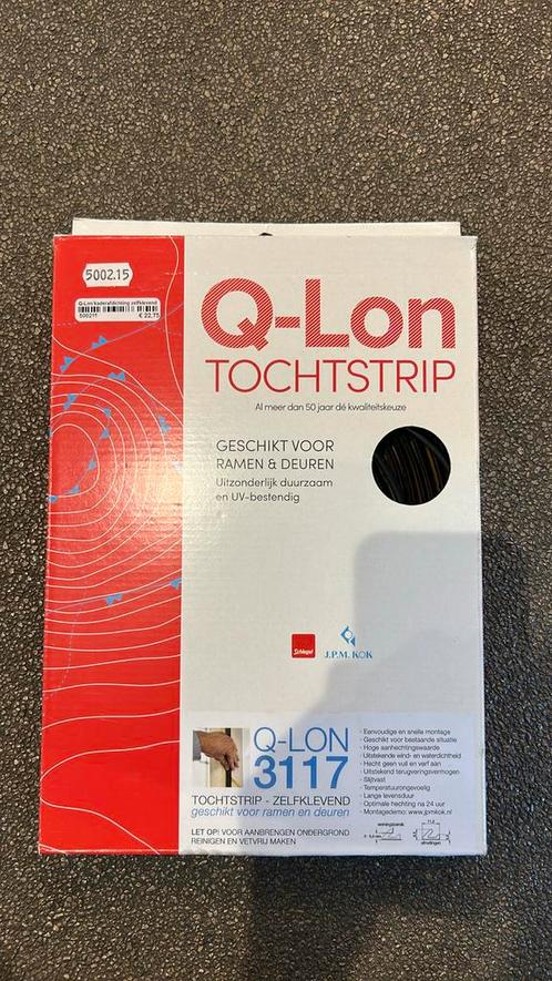 Q-Lon 3117 tochtstrip, Doe-het-zelf en Verbouw, Isolatie en Afdichting, Nieuw, Overige materialen, 12 cm of meer, Minder dan 5 m²