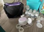 Philips Avent dubbele elektrische kolf incl flessen, Ophalen of Verzenden, Zo goed als nieuw, Borstkolf