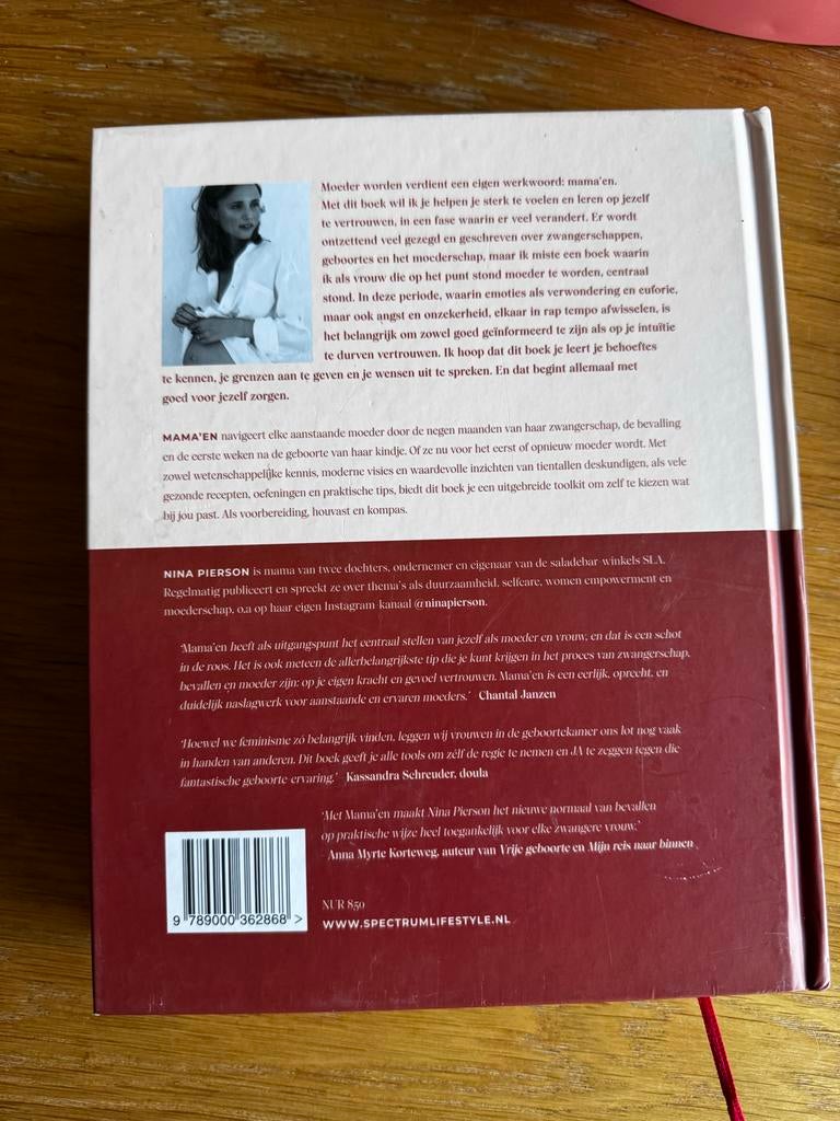 Mama'en - Zorgen voor jezelf tijdens zwangerschap, Boeken, Zwangerschap en Opvoeding, Ophalen of Verzenden, Zo goed als nieuw