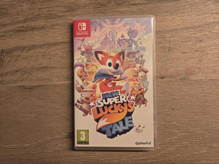 new super lucky's tale, Spelcomputers en Games, Games | Nintendo Switch, Zo goed als nieuw, Avontuur en Actie, 1 speler, Vanaf 3 jaar