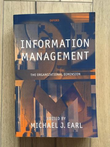 Boek - Michael J. Earl - Information Management [Nieuw]