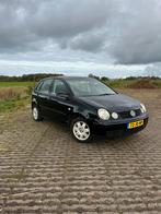 Volkswagen Polo 1.4 55KW 2002 NIEUWE APK, Auto's, Voorwielaandrijving, 74 pk, Zwart, 4 cilinders