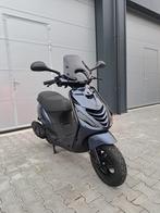 Piaggio Zip 4T Scooter Midnight Blauw FULL OPTION (BROM), Fietsen en Brommers, Brommers | Derbi, Maximaal 45 km/u, N.V.T., Zo goed als nieuw