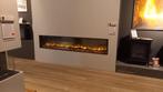 Stovax & Gazco video wall elektrische haard 195cm breed!, Ophalen, Nieuw, Inbouwhaard, Elektrische haard
