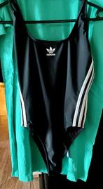 Adicolor sexy badpak  hoog uitgesneden lage ruglijn, Ophalen, Adidas, Zwart, Nieuw