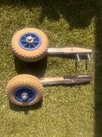Strandwielenset rubberboot rvs, Watersport en Boten, Ophalen, Gebruikt, Overige typen