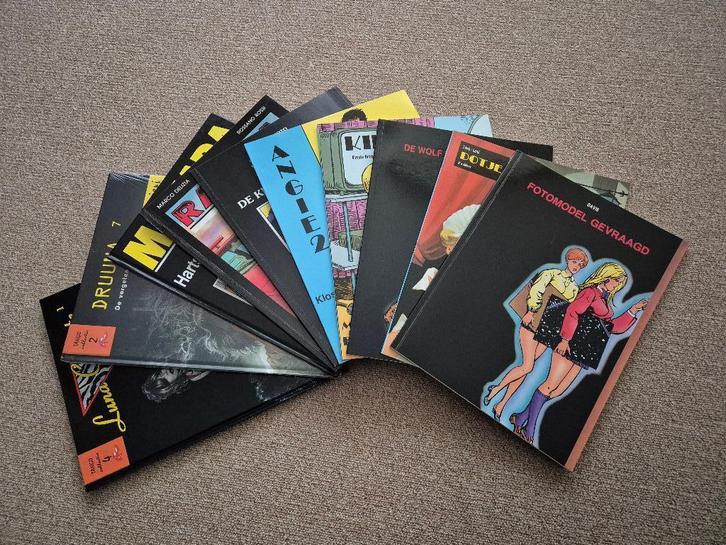 Tien mooie hagelnieuwe en ongelezen erotische stripboeken, Boeken, Stripboeken, Nieuw, Meerdere stripboeken, Verzenden