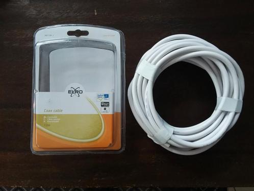Elro Coax Ziggo keurmerk kabel 10 meter, Audio, Tv en Foto, Audiokabels en Televisiekabels, Nieuw, Coaxiale kabel, 5 tot 10 meter