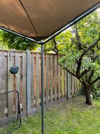 Pergola met schaduwdoek taupe, Ophalen, Opvouwbaar, Minder dan 4 meter, Nieuw