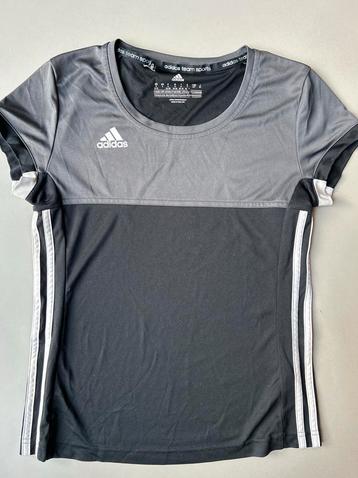 Adidas Sportshirt Maat S - Zwart/Grijs beschikbaar voor biedingen
