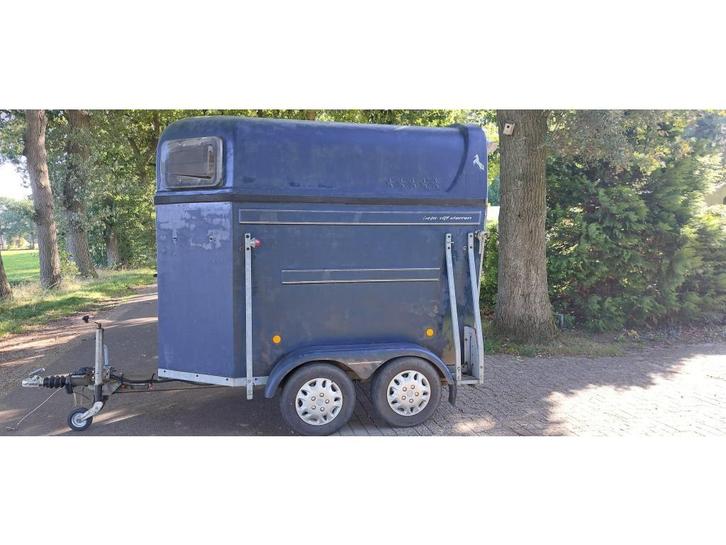 Heeja 1,5 paards polyester, Dieren en Toebehoren, Paarden en Pony's | Trailers en Aanhangwagens, Gebruikt, Overige typen, Polyester