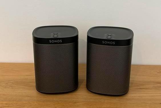 Sonos play 1, zwart, volledige set beschikbaar, Audio, Tv en Foto, Home Cinema-sets, Zo goed als nieuw, Overige spelers, Overige systemen