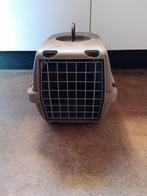 Reis  box konijn kitten. Grijs., Dieren en Toebehoren, Ophalen of Verzenden, Kooi, Konijn, Minder dan 60 cm