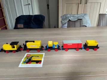 Lego 12 volt trein + wagons beschikbaar voor biedingen