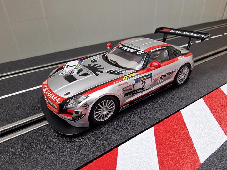 Carrera Digital 132, 30551, Mercedes SLS AMG, Kinderen en Baby's, Speelgoed | Racebanen, Zo goed als nieuw, Elektrisch, Carrera