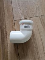 Ubbink 80mm Rookgasafvoerbocht 87grd Nieuw, Doe-het-zelf en Verbouw, Buizen en Afvoer, Bochten, Pvc, Nieuw, Ophalen of Verzenden