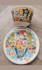 Blond Amsterdam efteling de wolf&de 7 geitjes 2 set kadotip, Ophalen, Zo goed als nieuw