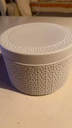 Hutschenreuter porselein voorraadpot met deksel, Ophalen of Verzenden, Zo goed als nieuw, Rond, Porselein of Keramiek