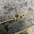 14k gouden ketting cuban schakel 45 cm, Sieraden, Tassen en Uiterlijk, Kettingen, Ophalen of Verzenden, Nieuw, Goud